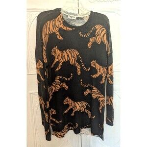 Show Me Your Mumu, GAMEDAY Tiger sweater or dress, knit; Women Sz. SMALL